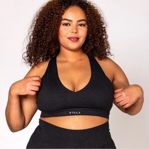 P’tula Bare V Bra in black size large